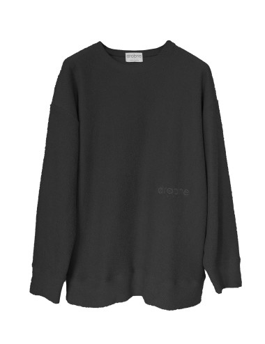 #0339 one_dizajn_mikina_drobne_dlha_cierna